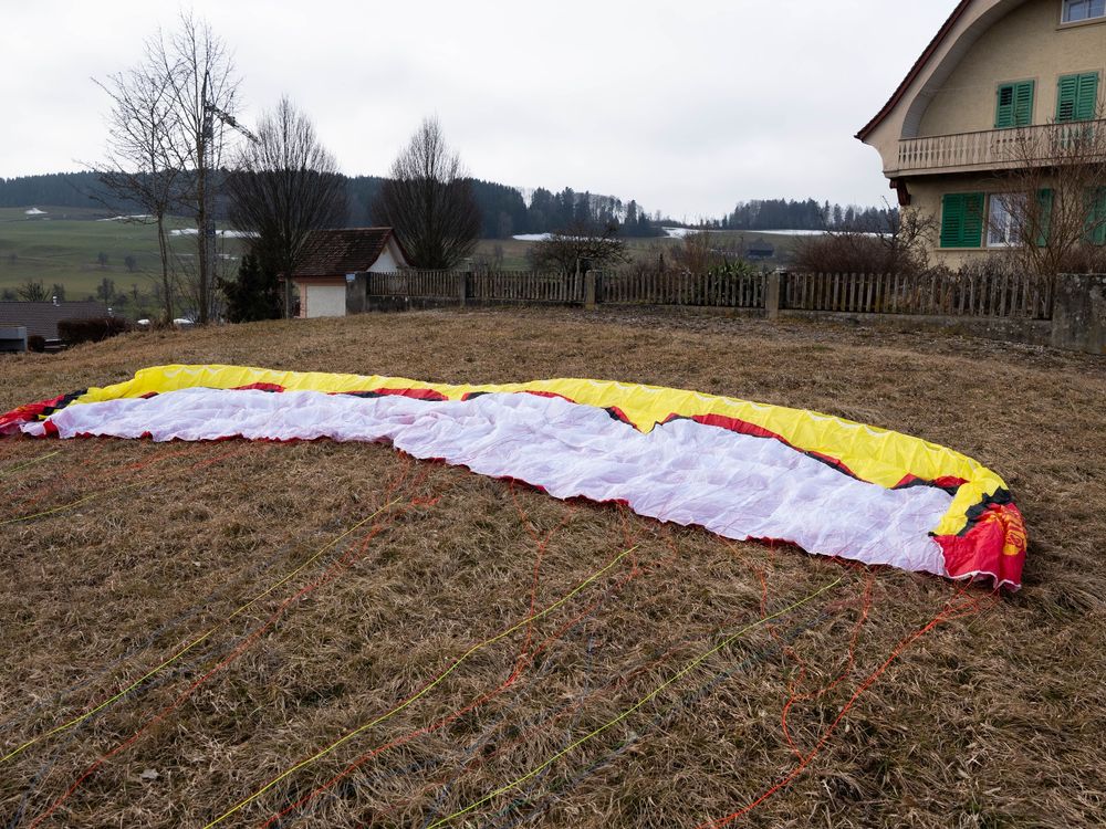 Acro-Gleitschrim U-Turn Blackout 18 (Top Zustand) (Gebraucht) in ...