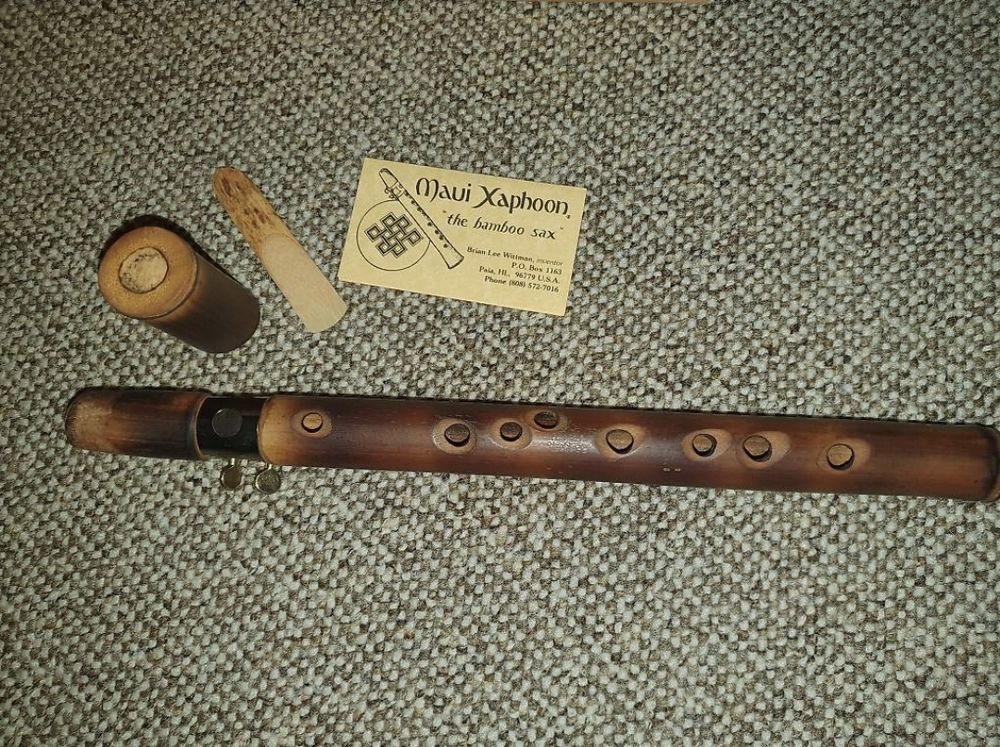 Xaphoon, Bambus Saxophon (Gebraucht) in Bttikon AG fr CHF 60  mit  Lieferung auf Ricardo kaufen