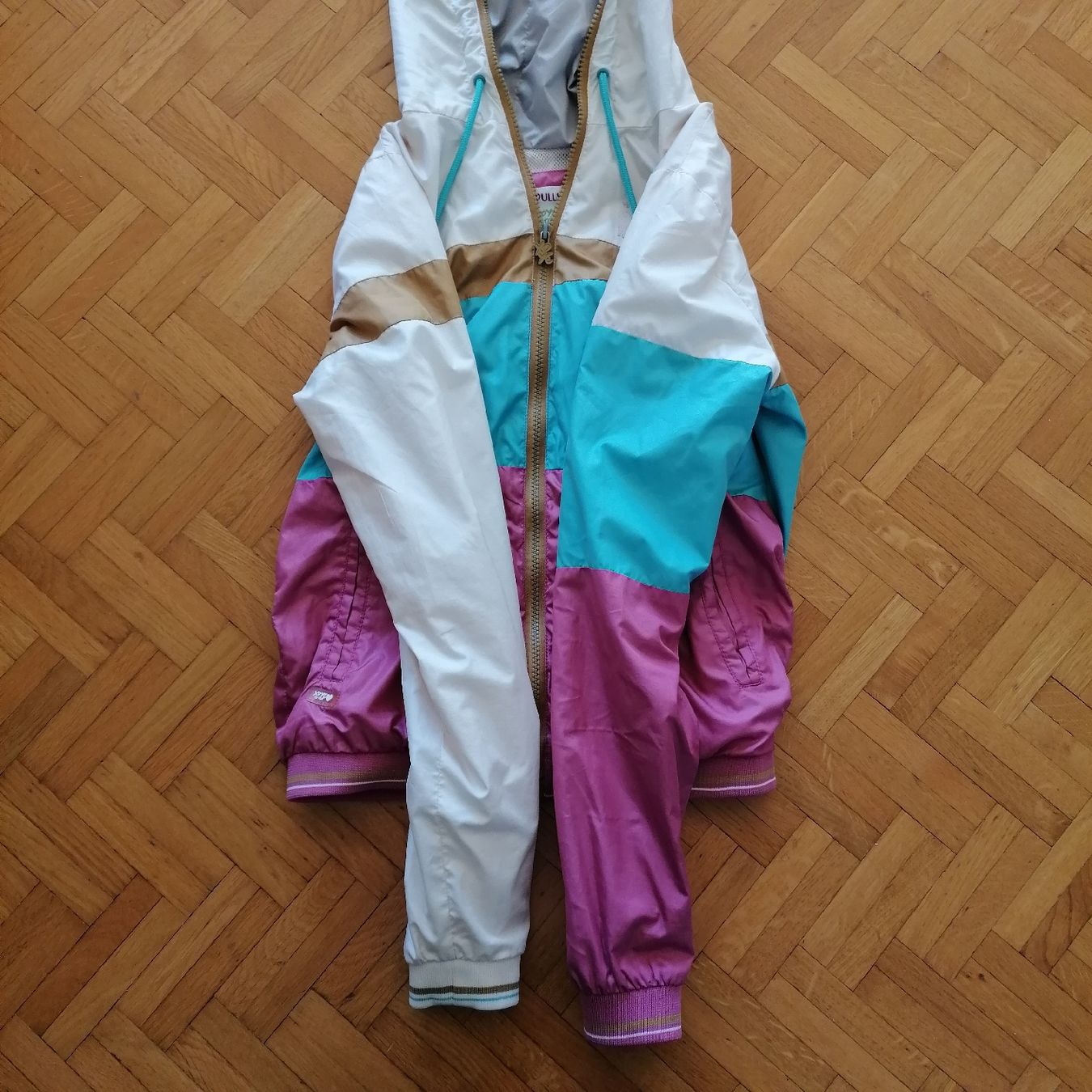 Pull&Bear Vestes: Veste coupe-vent multicolore Pull&Bear taille S – D'occasion à Le Mont-Pèlerin par dundun1 2
