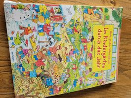 Wimmelbuch Mein Kindergarten durch das Jahr von Guido Wan...