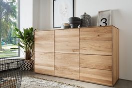 Sideboard Kommode MARYLAND Wildeiche 150 x 82cm 4 Schubladen