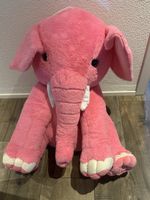 Riesiger rosa Plüschelefant - Kuscheltier für Kinder - Neuwe