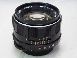 AusVerkauf 8 Elemente 1964 Super Takumar 50mm f1.4 M42
