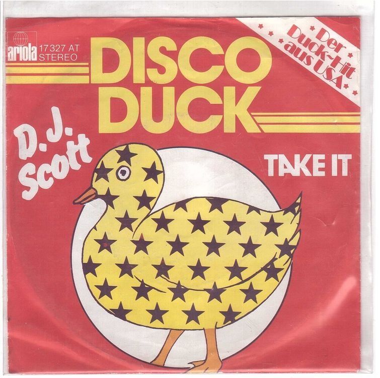Schallplatten: Single7  D.J. Scott  --  Disco Duck – Gebraucht aus Rheinau von asteng