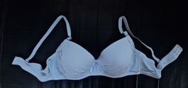 Damen Push-up BH weiß mit Spitze Gr. B/C verstellbar