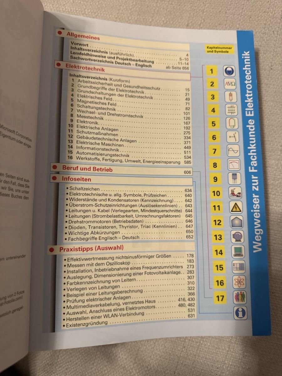 Bücher: Fachkunde Elektrotechnik – Gebraucht aus Münsingen von sam_528s 5