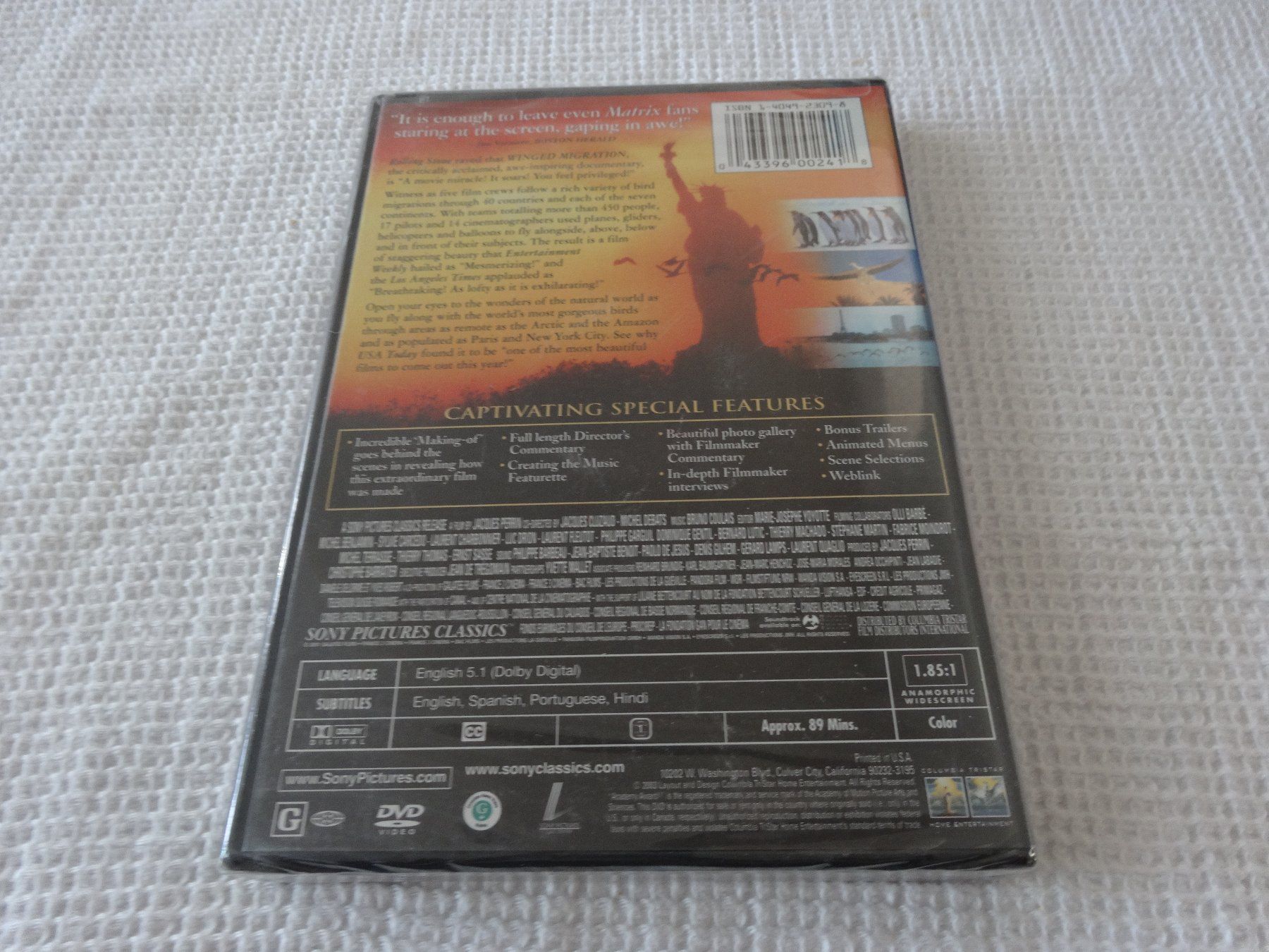 Tutti i DVDs: Winged Migration english – Nuovo e nell'imballaggio originale da Neerach venduto da jenny062 1