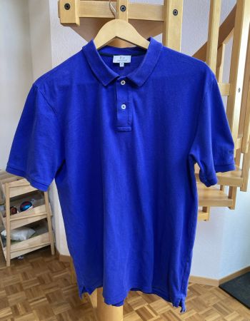 Woolrich Poloshirt Gr. M Blau