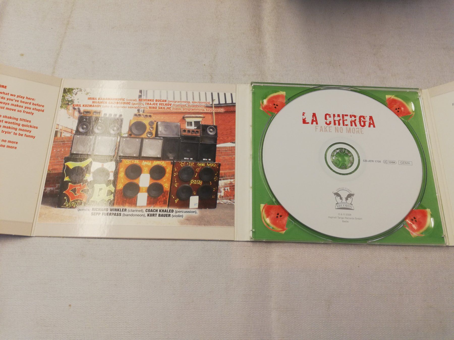 CD: LA CHERGA - FAKE NO MORE – Usato da Bern venduto da Vinylsound.ch 2