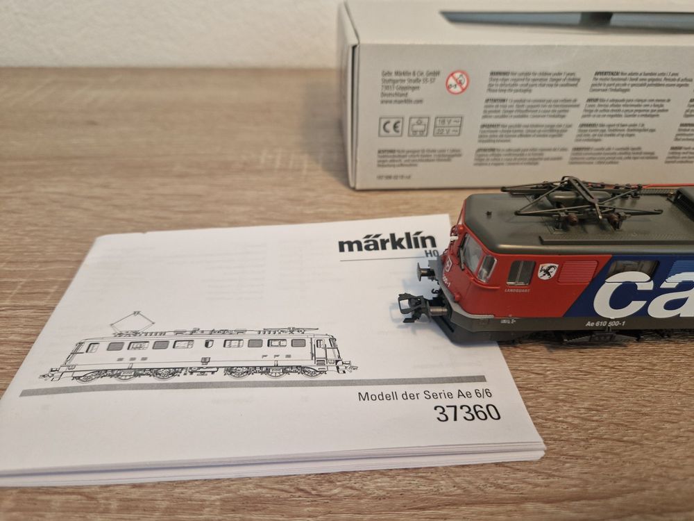 Märklin 37360 E-Lok Cargo SBB Digital Mfx H0 | Kaufen auf Ricardo