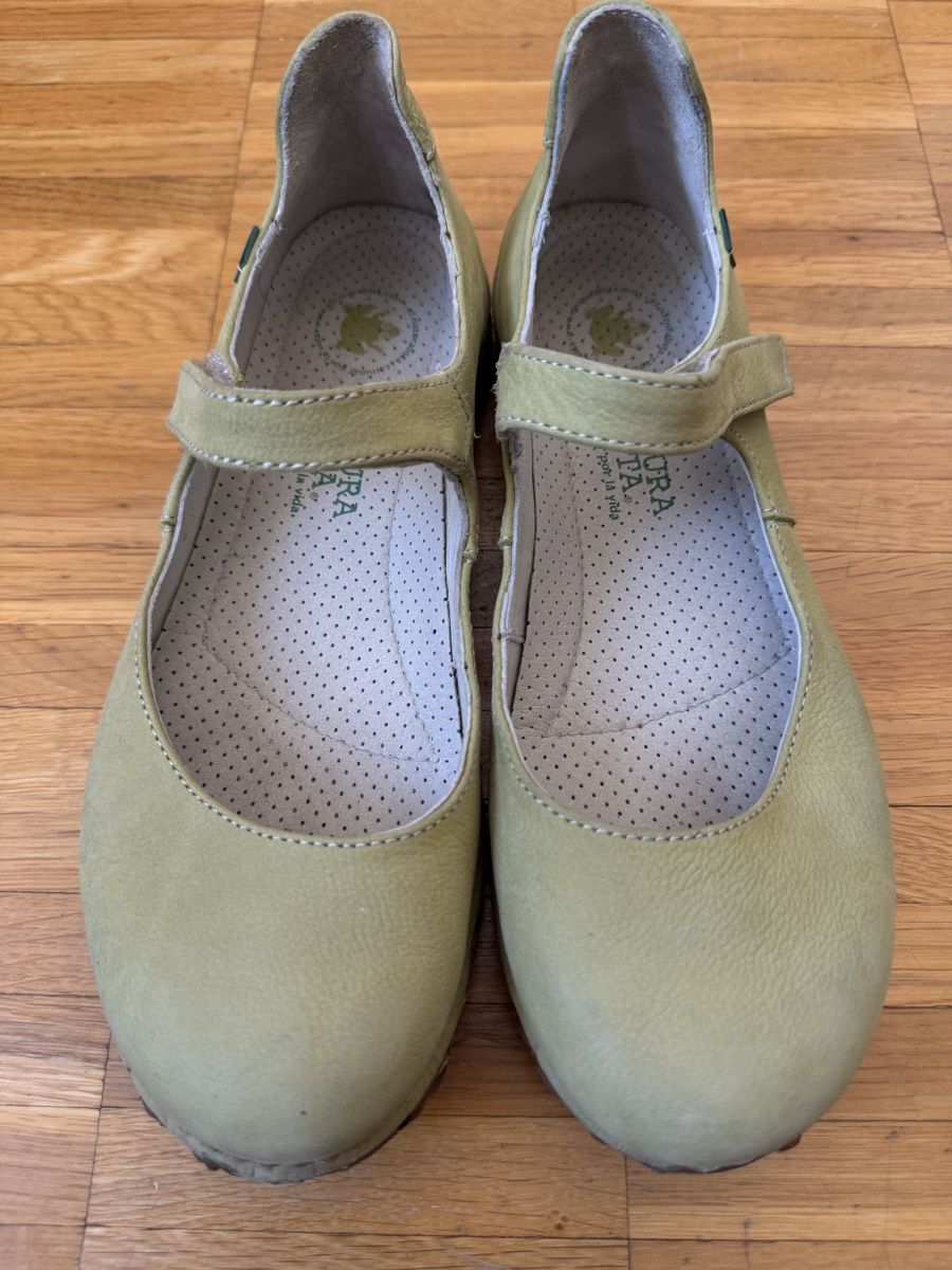 El Naturalista Damenschuhe: El Naturalista T37 verte, cuir – Neu (gemäss Beschreibung) aus Morges von sandy069
