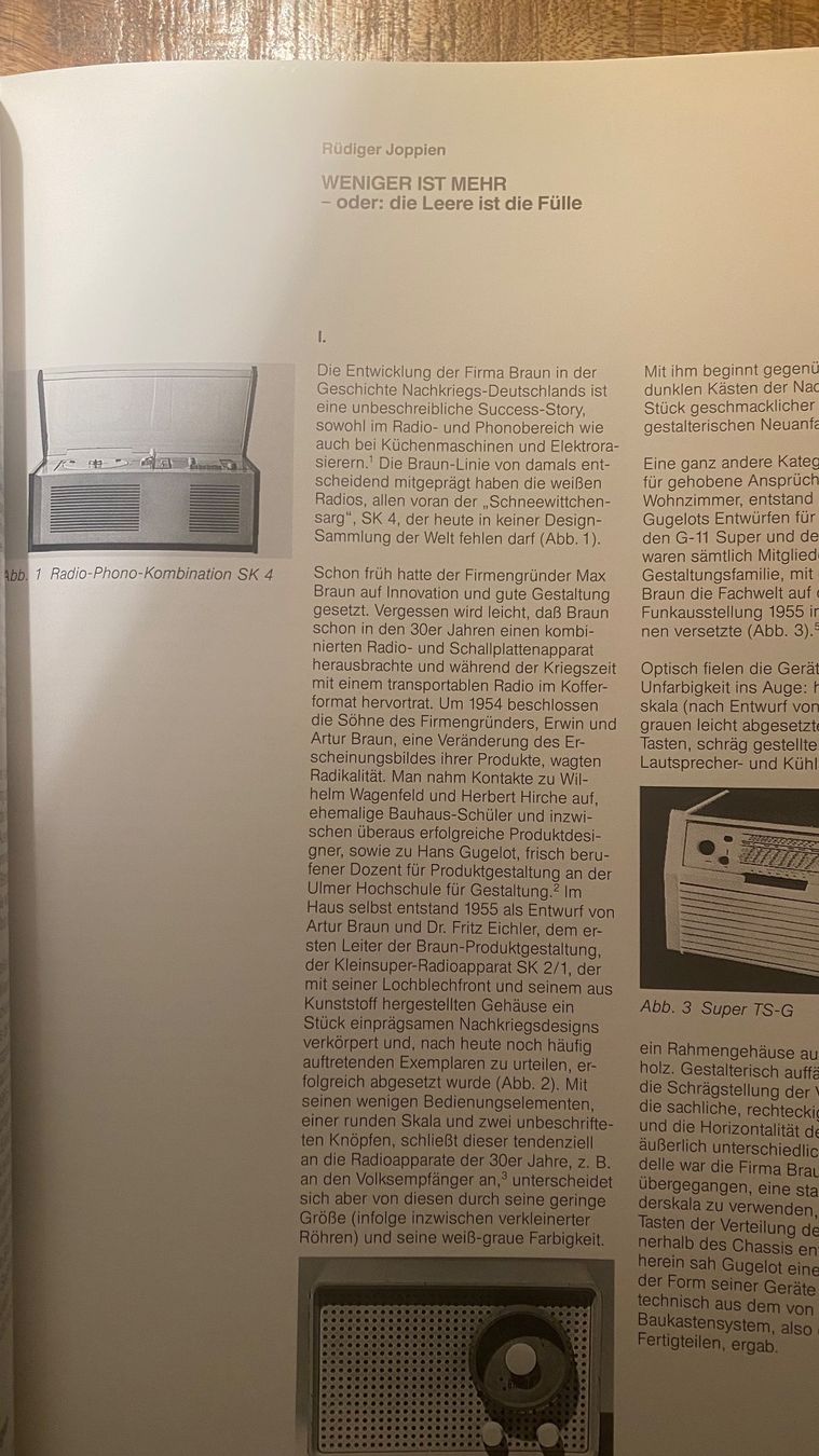 Bücher: Mehr oder weniger Braun Design Gugelot Rams Katalog 1991 – Gebraucht aus Bern von Ensadinado 7