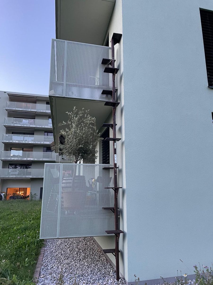 Leitern: Katzenleiter für Aussenwand oder Balkon – Neu (gemäss Beschreibung) aus Marly von lot_s7fx 1