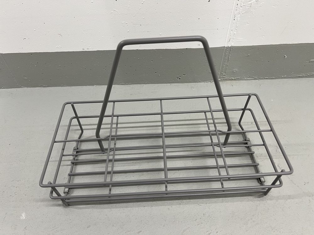 Flaschenträger Für 6 Flaschen 1,5l - Filz Getränkekorb Grau Für Bier Wein Pfandflaschen