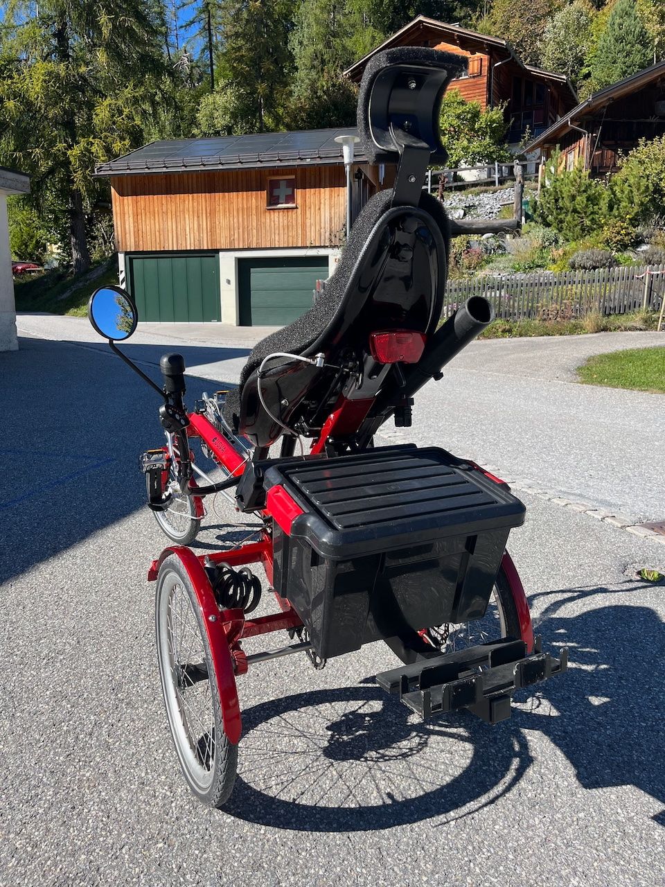 Vélos: Liegevelo mit elektrischem Antrieb – D'occasion à Versam par vanbiesenostertag 4