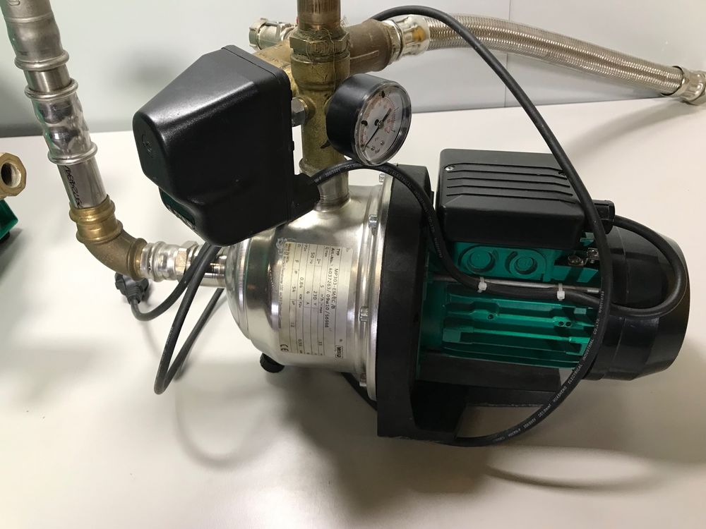 Druckerhöhungsanlage für Trinkwasser, Wilo MP303 Kaufen auf Ricardo