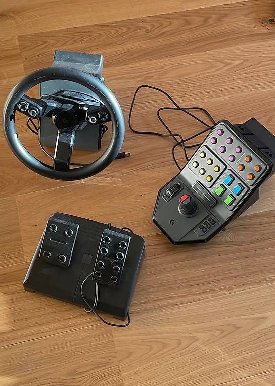 Controller: G Saitek Steuerrad, Pedal, Seitenkontroller – Usato da St. Gallen venduto da tj5