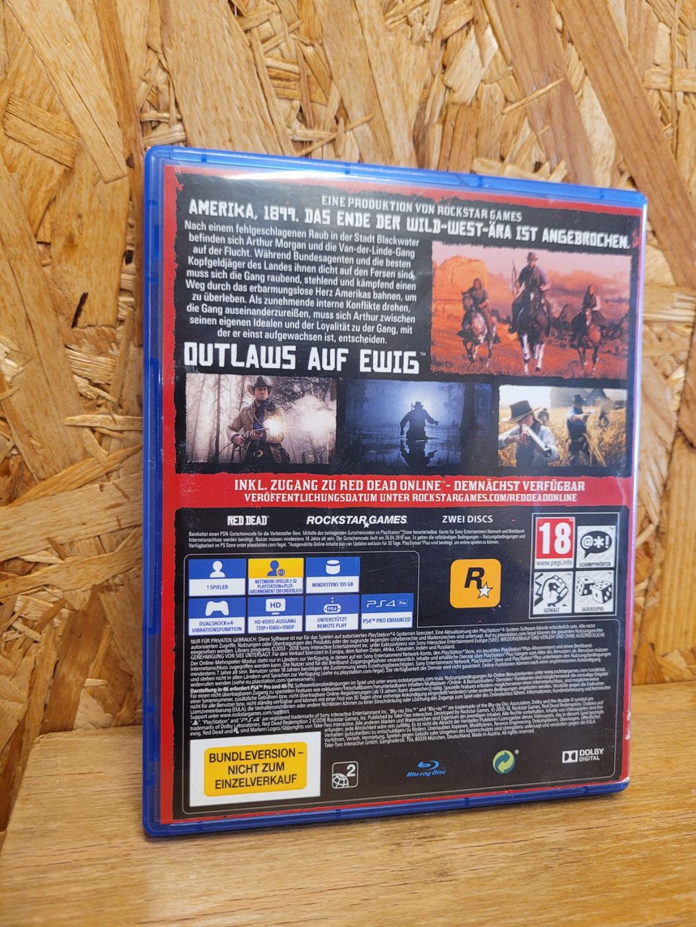 Sony Spiele: Jeu PS4 / RED DEAD REDEMPTION 2 / 2018 – Gebraucht aus Lausanne von PlusValue_Lausanne 1