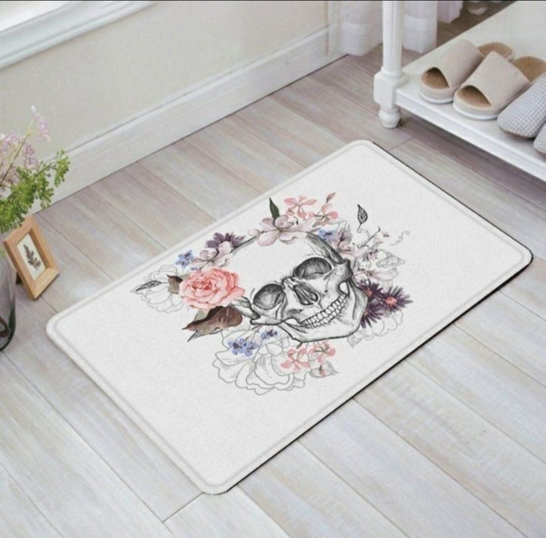 Tappeti: Teppich Sugar Skull 60cm x 40cm – Nuovo e nell'imballaggio originale da Walenstadt venduto da SchnaeppchenRabe
