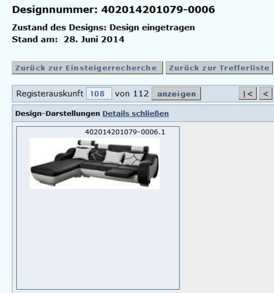 Divani: Ecksofa Couch SOLINGEN Sofa Couch Wohnlandschaft – Nuovo e nell'imballaggio originale da Zug venduto da jvmoebel-schweiz 3
