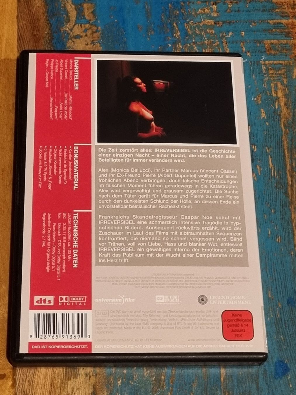 Tutti i DVDs: Irreversible - Kino Kontrovers Nr. 2, DVD Drama – Usato da Winterthur venduto da Belzarek 1