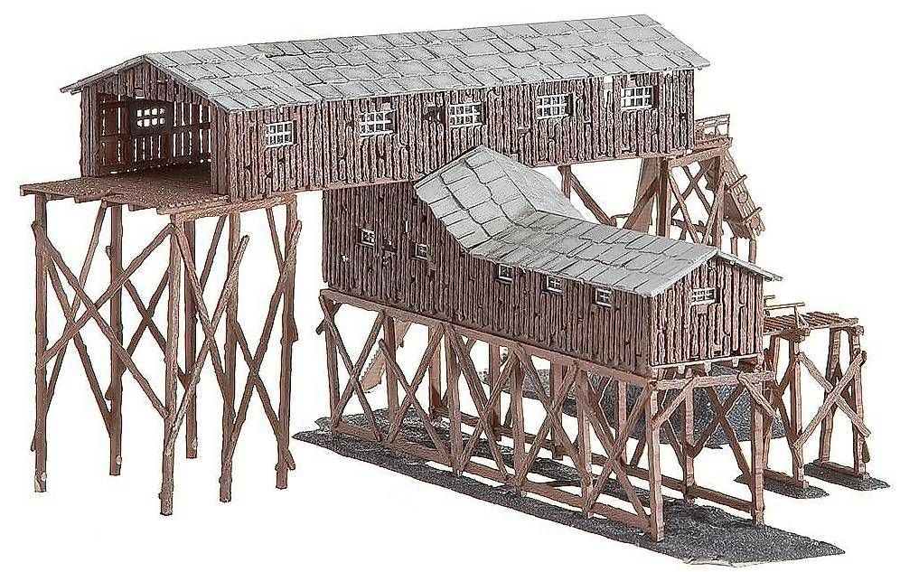 Modellini di ferrovie: Faller 191793 H0 Alte Kohlemine – Usato da Warth venduto da intros 2