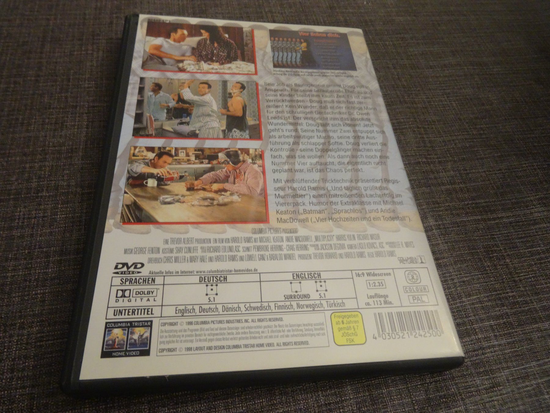Alle DVDs: DVD Vier lieben dich, Michael Keaton – Gebraucht aus Olten von Disc-Verkauf 2