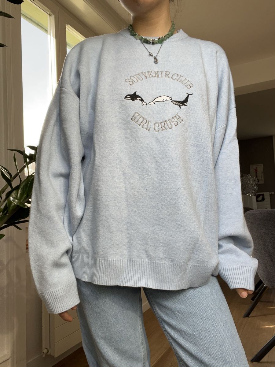Maglioni & Felpe: Soft oversized whales jumper – Nuovo (secondo la descrizione) da Biel/Bienne venduto da Jldiee 1