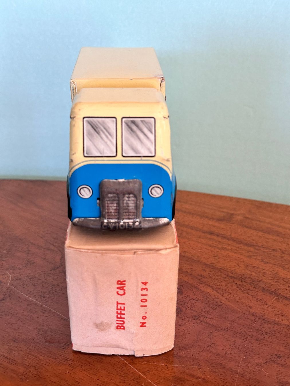 Giocattoli: Chad Valley Buffet Car "Mac's Snacks" Made in England 1950's – Usato da Seuzach venduto da Jage 1