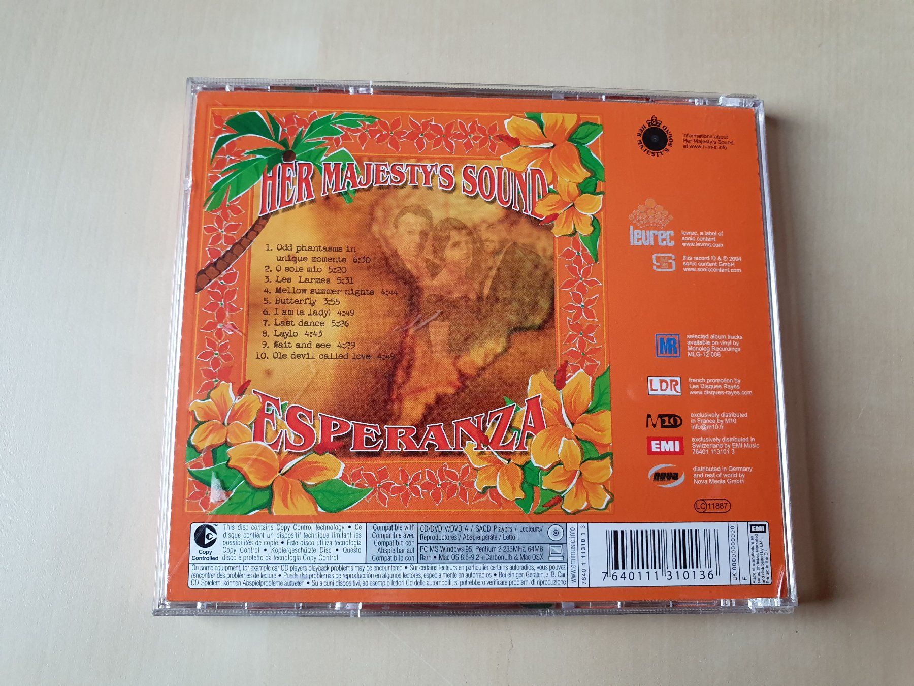 CD: Her Majestys Sound Esperanza – Usato da Stansstad venduto da collectorsshop 1