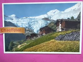 A 7425 Hohnegg ob Saas-Fee Allalinhorn-Feegletscher-Alphubel