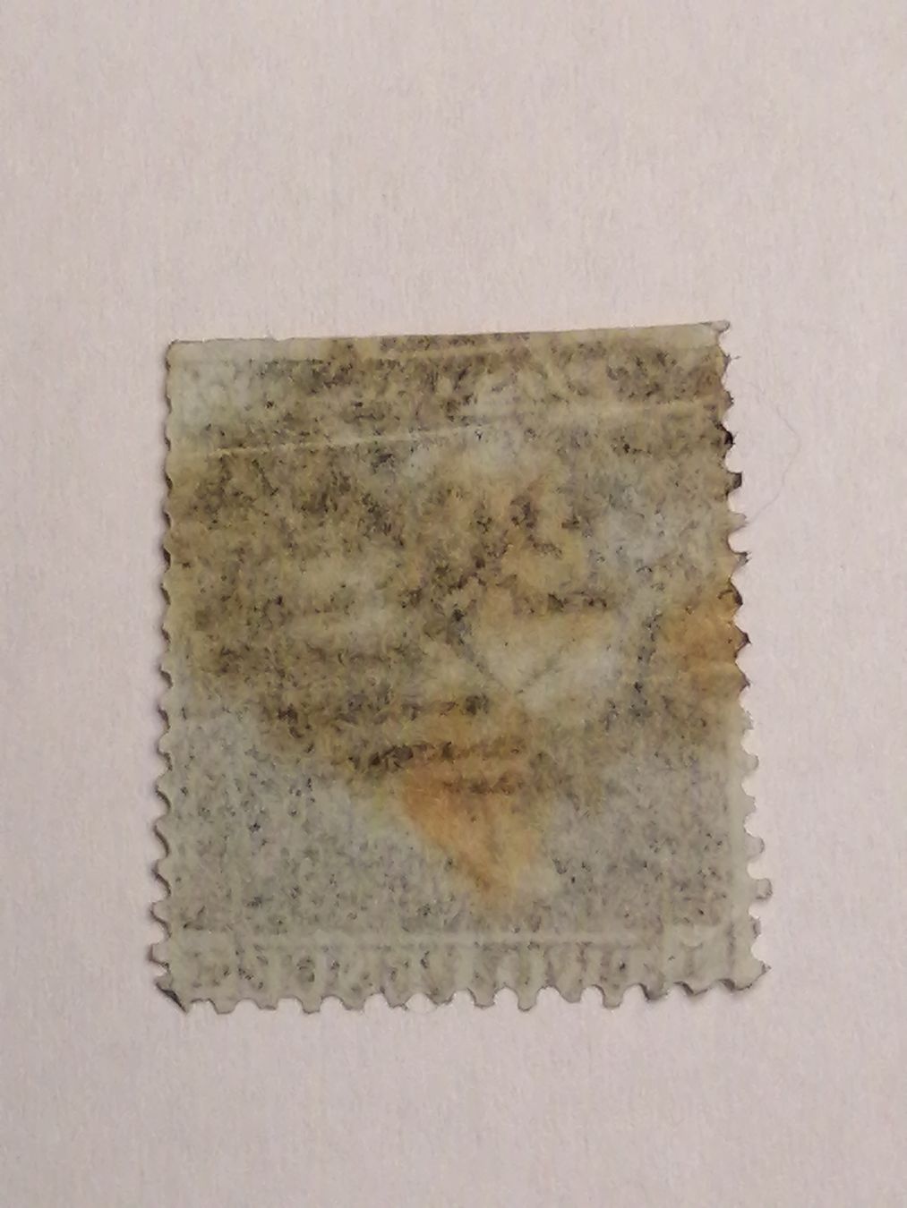 Alle Briefmarken: Two Pence Blue 1855  – Gebraucht aus Happerswil von tschergi 1