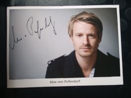 Maximilian von Pufendorf - signierte Autogrammkarte