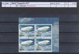 2004 "Zeppelin NT" - Viererblock, ET - Stempel