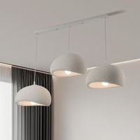 3-Kopf rechteckige moderne Kronleuchter Pendelleuchte E27