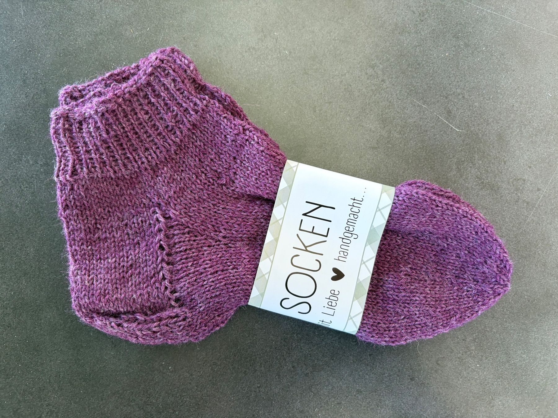 Socken: Socken selbstgestrickt – Neu (gemäss Beschreibung) aus Obergösgen von Andre118