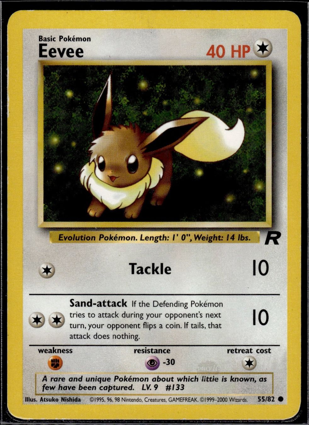 Pokémon Carte collezionabili: Eevee Team Rocket 55/82 Pokemon EN – Usato da Zürich venduto da pokemon_cards
