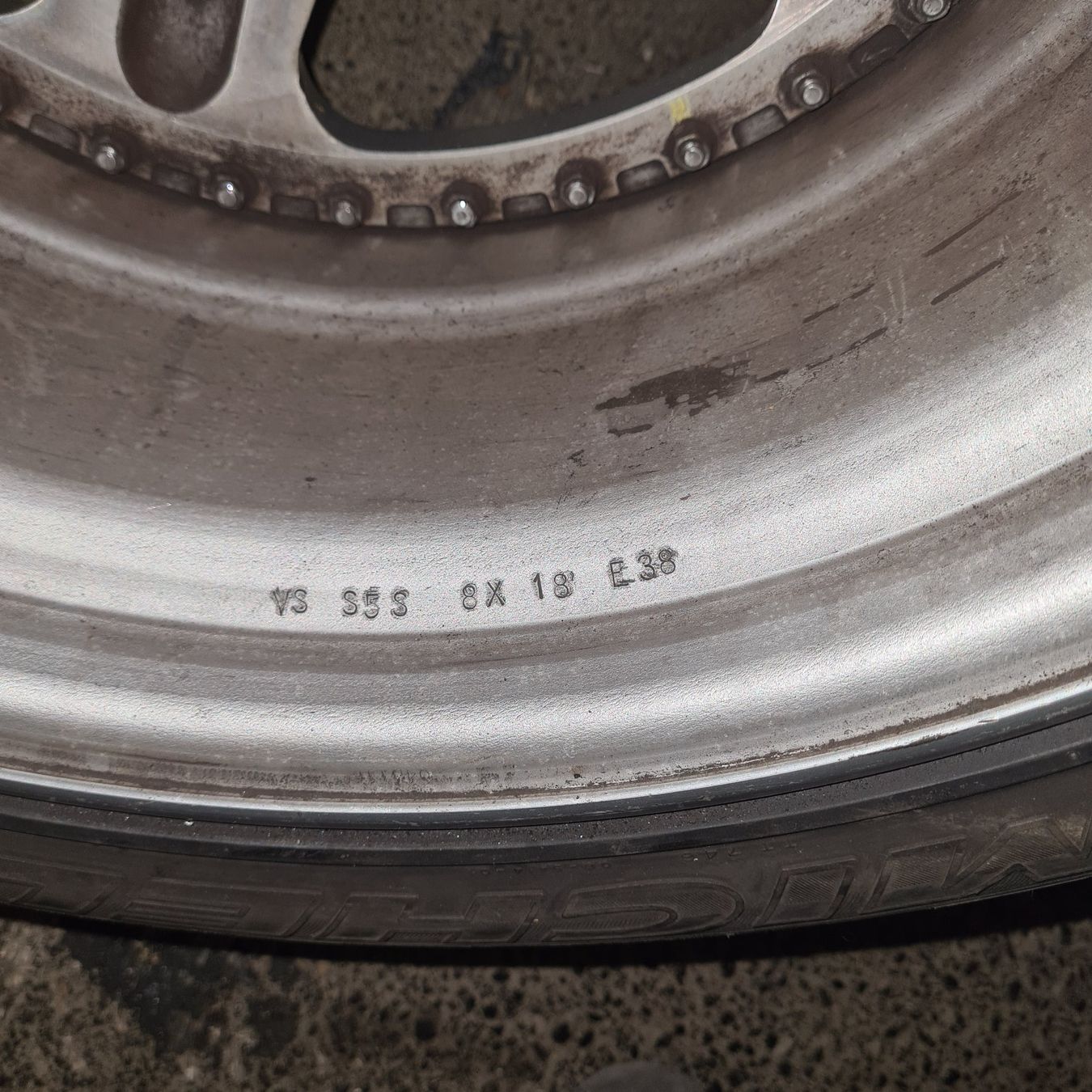 Pneumatici & Ruote complete: Ferrari Testarossa - Roues 18'' avec pneus – Usato da Coppet venduto da SergeG01 6