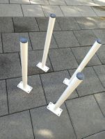 Metallbeine weiss ca. 45cm