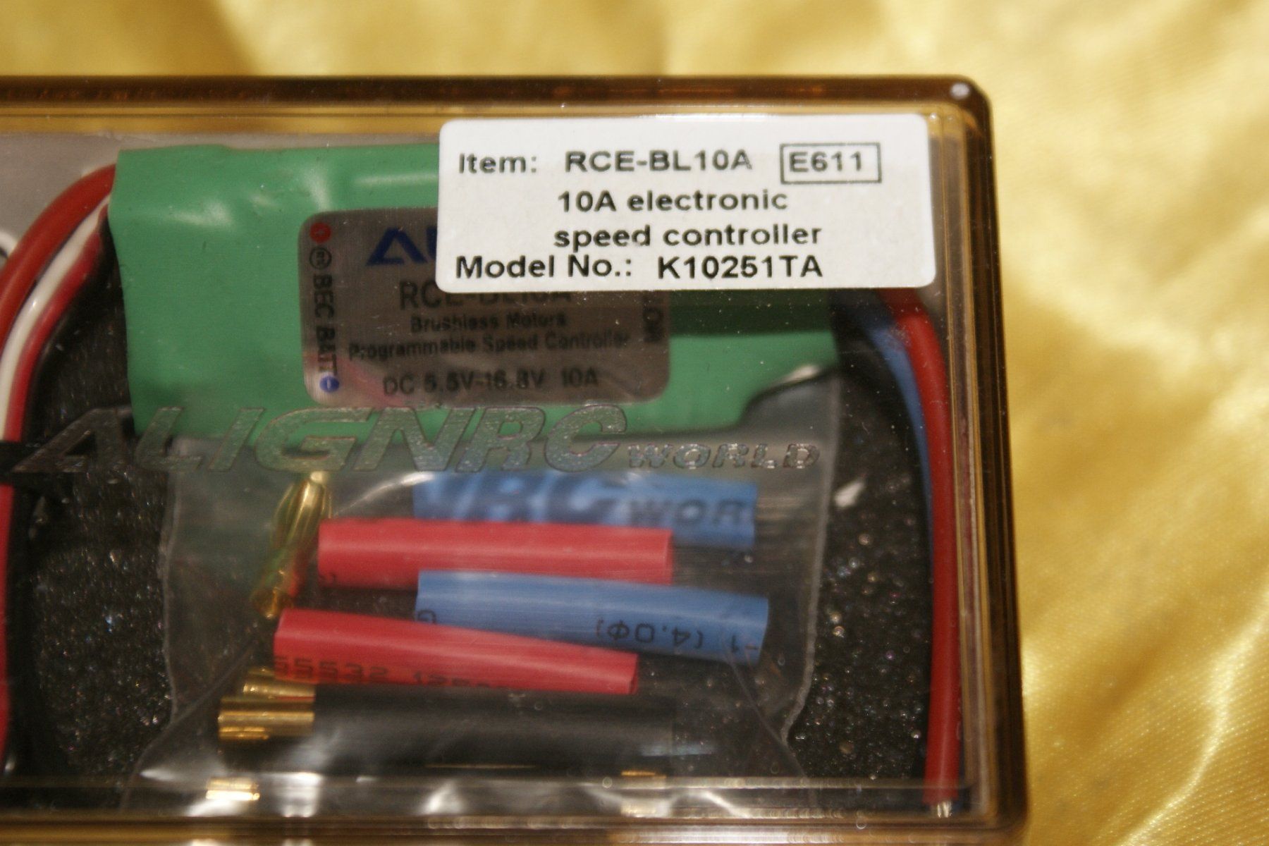Modellismo RC: (35)Speed Controller 10A Align RC-BL10A – Nuovo e nell'imballaggio originale da Buchs AG venduto da schwippschwapp 1