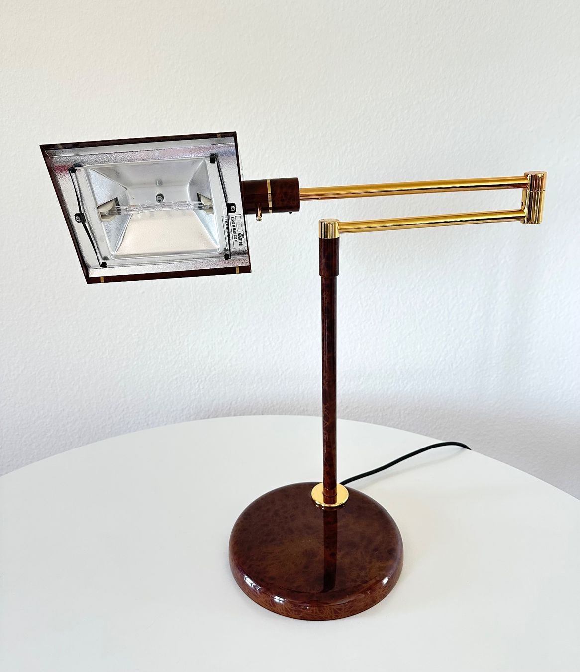 Lampade: Vintage "Relco" Fratelli Martini Tischlampe, 1970er – Usato da Basel venduto da D.plus 1