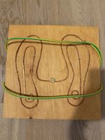 Erdungsplatte mit Kupferdraht und Kabel, neu