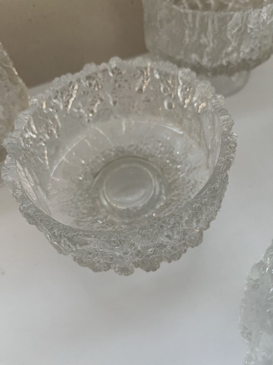 Verres: Tapio Wirkkala ? Glasschalen – D'occasion à Münchenstein par Sozial_Labor_Brocki 3