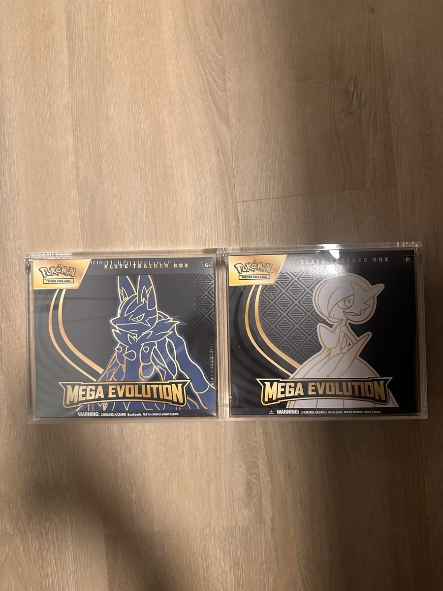 Pokémon Carte collezionabili: Pokemon ETB Mega Evolution 2er Set im Acrylcase – Nuovo e nell'imballaggio originale da Altstätten SG venduto da dxdc23