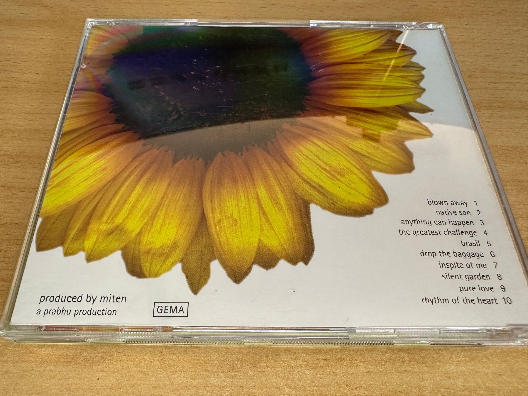 CD: Miten – Blown Away – Usato da Rikon im Tösstal venduto da Alpenmutz 1