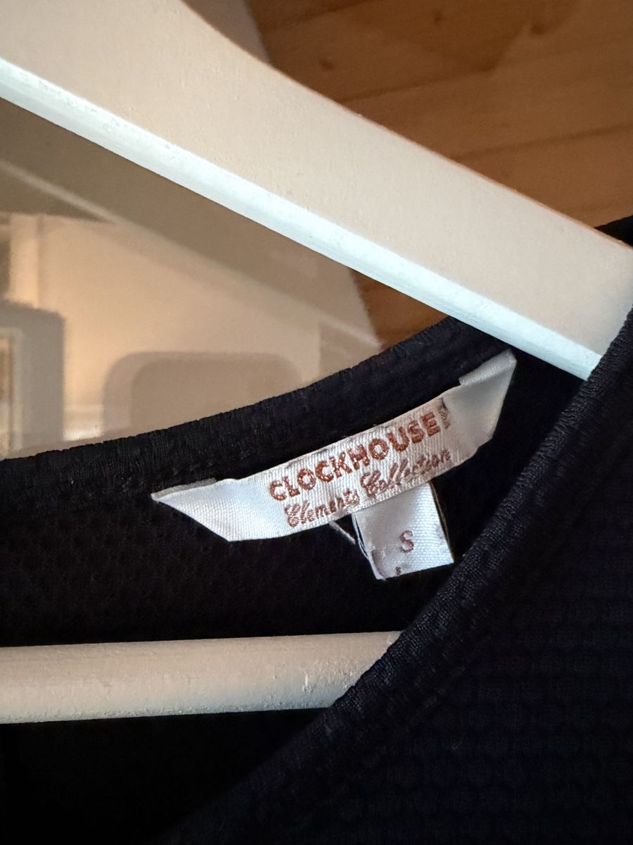 C&A Tops: Peplum Top Black Size S – D'occasion à Zürich par BettinaMarie2308 1
