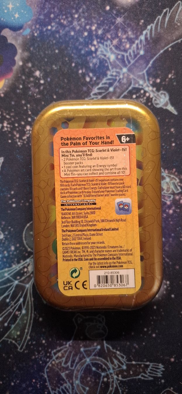 Pokémon Carte collezionabili: Pokemon 151 Mini Tin Gengar ENG – Nuovo e nell'imballaggio originale da Petit-Lancy venduto da Kara_TCG 1
