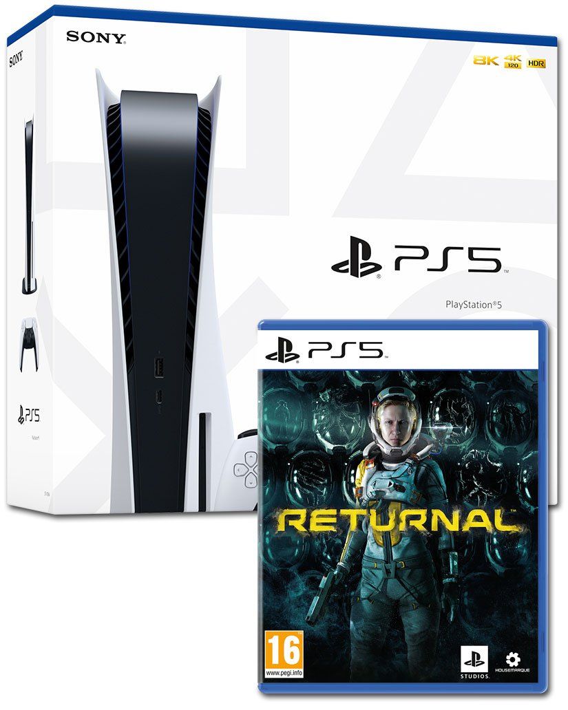 Sony Console: PS5 Launch Disc Edition (CFI‑1016A), 825 GB, inkl. 5 Games – Usato da Salvenach venduto da Jokermani 2