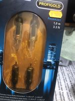 Câble audio PROFIGOLD RCA 1m - Qualité Supérieure!