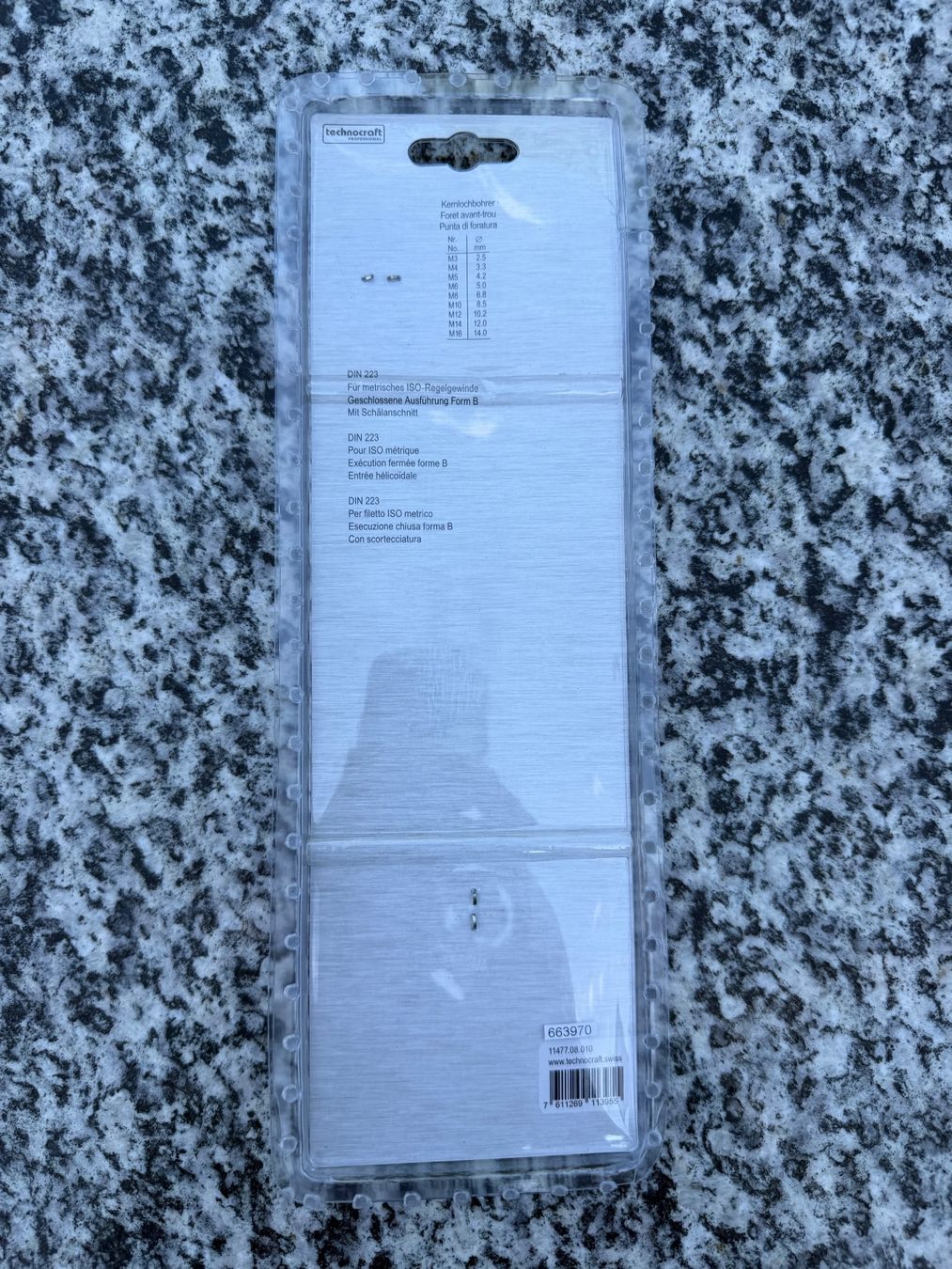 Technocraft Alle Werkzeuge: technocraft Schneideisen-Satz M3-M12, neu – Neu und originalverpackt aus Wattwil von edel88 2